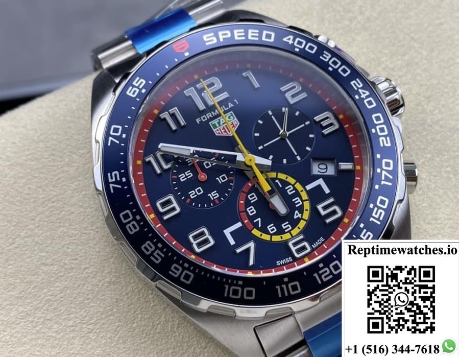 Tag Heuer F1 Caz101Al.Ba0842 Blue Dial-Rep Time Watches