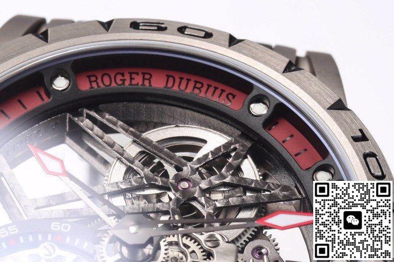 Roger Dubuis Excalibur RDDBEX0479 NEW Factory Tourbillon Hollow Dial