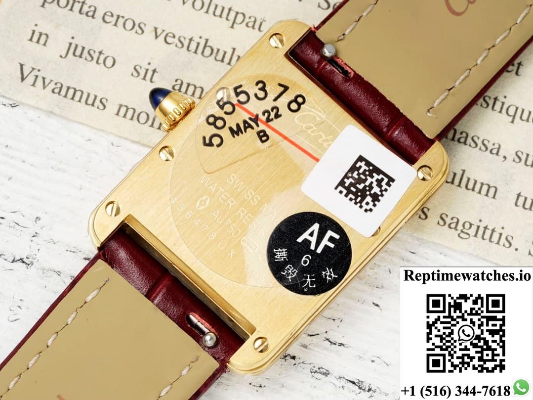 Cartier Tank WGTA0059 AF Factory Diamond Crown