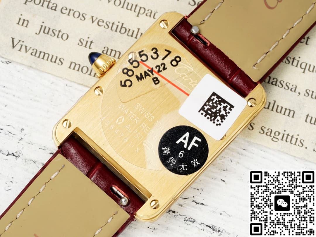 Cartier Tank WGTA0059 AF Factory Diamond Crown