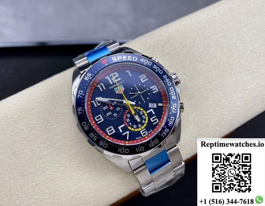 Tag Heuer F1 Caz101Al.Ba0842 Blue Dial-Rep Time Watches
