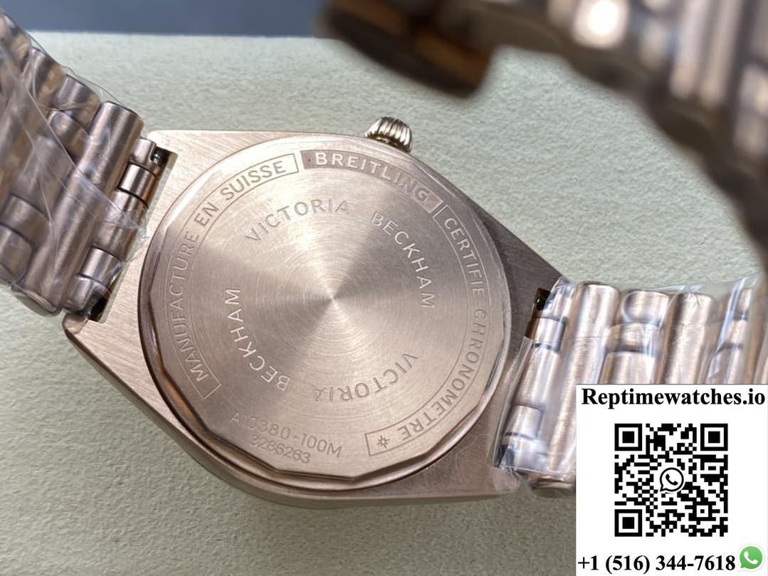 Breitling Chronomat R10380101A1R1 Bls Factory Blue Crystal Glass Watch Mirror-Rep Time Watches