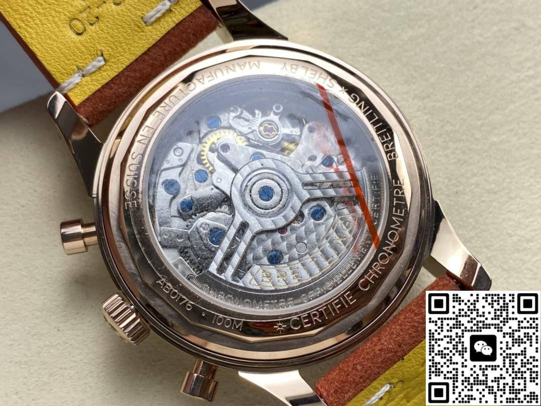 Breitling Premier RB0118A31B1X1 BLS factory chronograph function