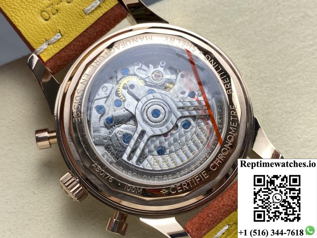 Breitling Premier RB0118A31B1X1 BLS factory chronograph function