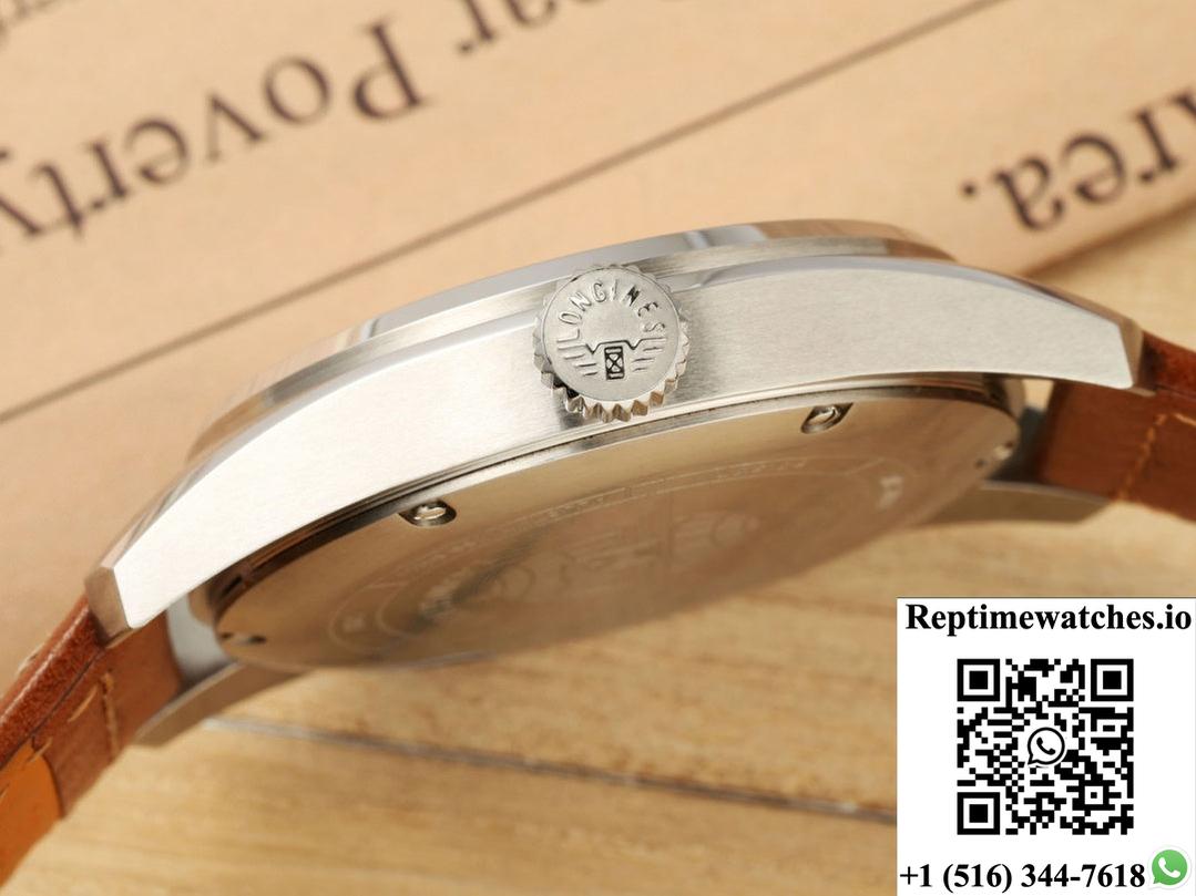 Longines Spirit L3.811.4.73.2 AF factory leather strap