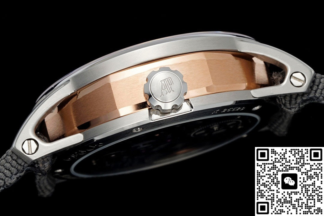 AP CODE11.59 26600CR.OO.D009KB.01 APP factory stainless steel bezel