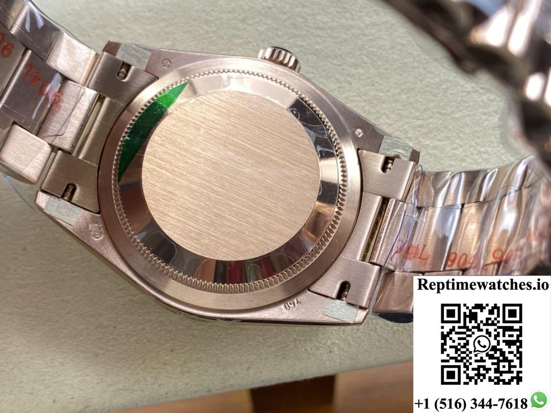 Rolex Day-Date M128345rbr-0084 8+ Factory Blue Crystal Watch Mirror