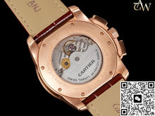 Cartier Calibre De W7100044 GAW Factory Date Display