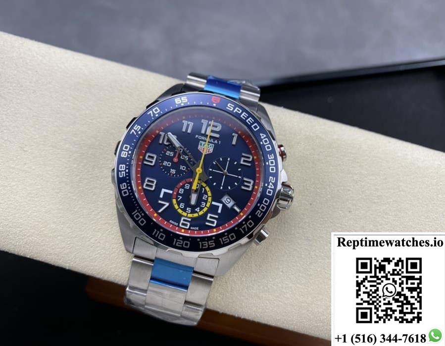 Tag Heuer F1 Caz101Al.Ba0842 Blue Dial-Rep Time Watches