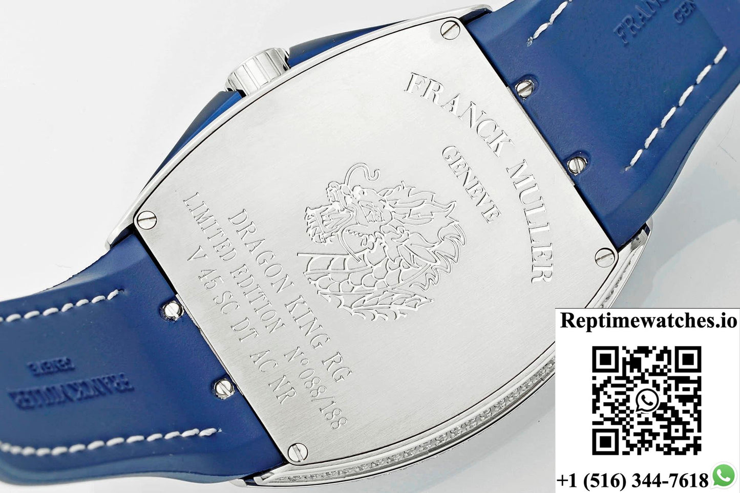 Franck Muller Vanguard ABF Factory Stainless Steel Crown