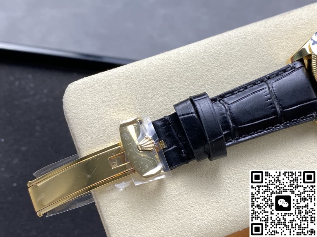 Rolex Perpetual 1908 m52508-0002 R+ factory black strap
