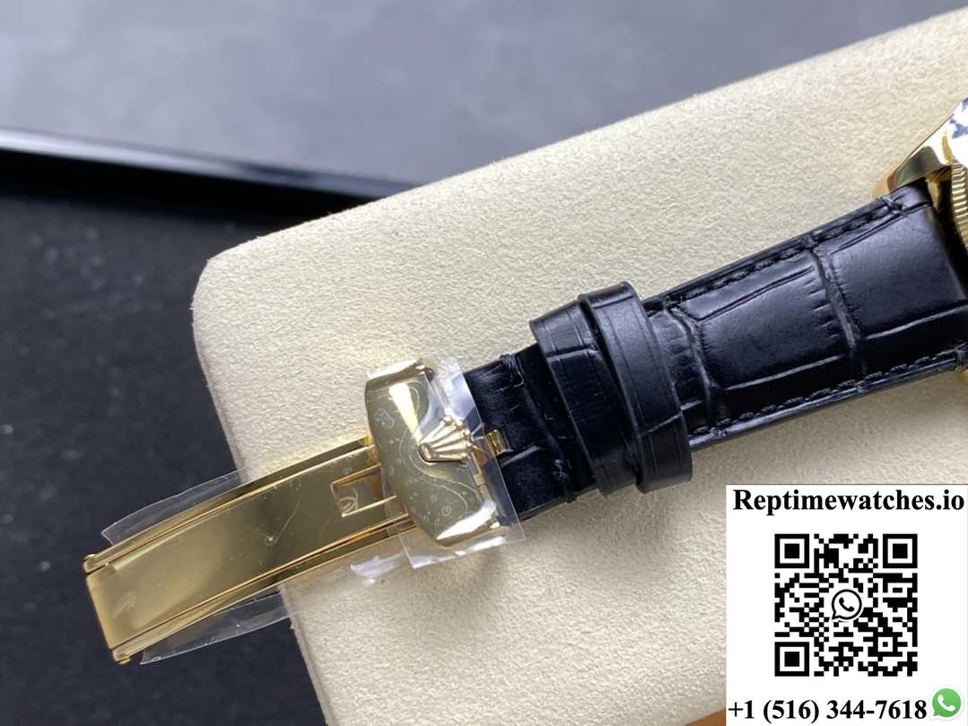 Rolex Perpetual 1908 m52508-0002 R+ factory black strap