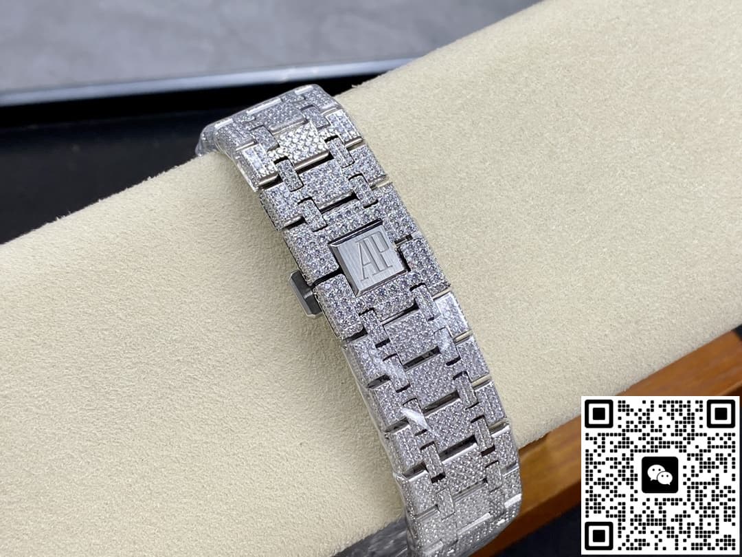 Audemars Piguet Royal Oak 15400ST.012 AMG Factory Stick Hour Markers
