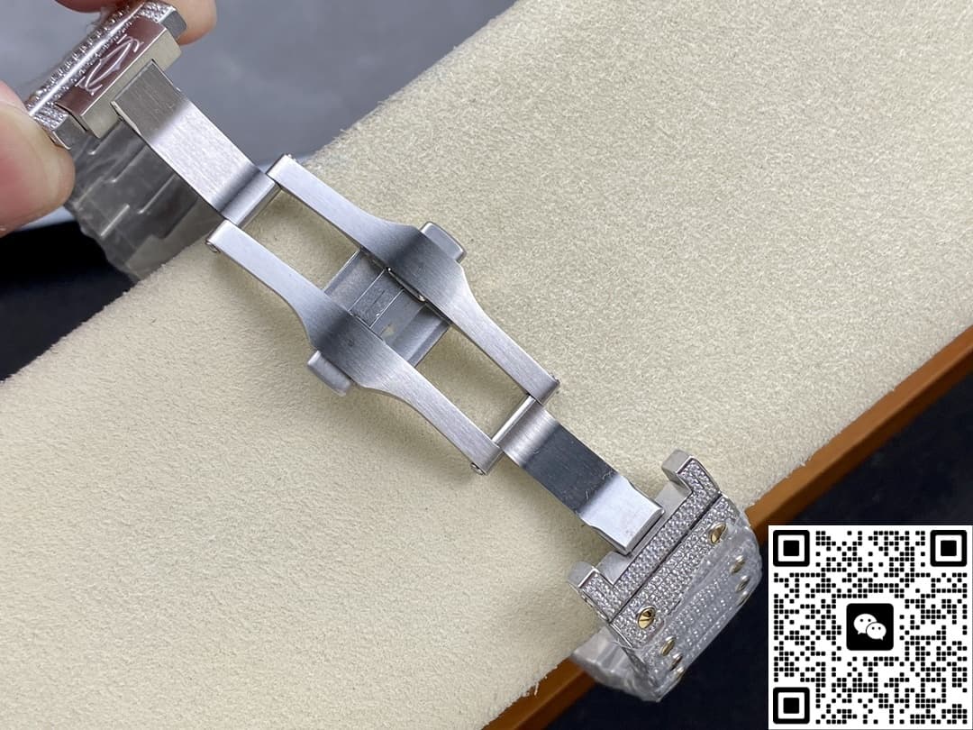 Cartier Santos W2SA0023 AMG factory diamond strap