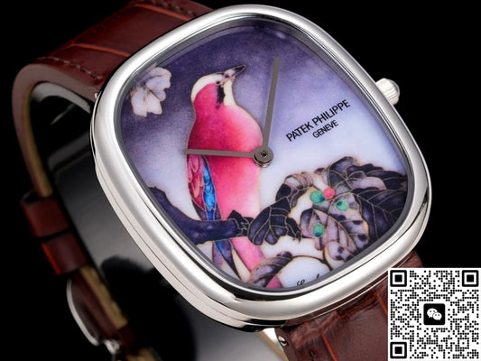 Patek Philippe GOLDEN ELLIPSE 5738-50G-011 TW Factory Alligator Leather
