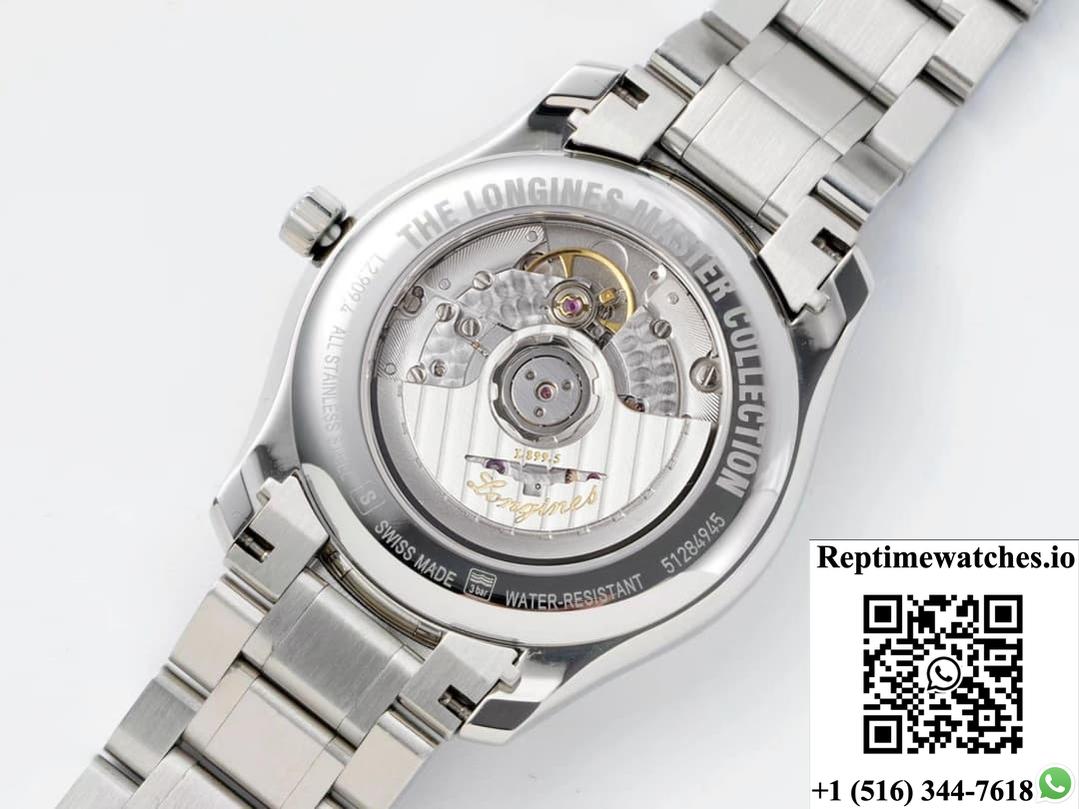 Longines Master Collection L2.919.4.77.6 APS Factory Stainless Steel Bezel