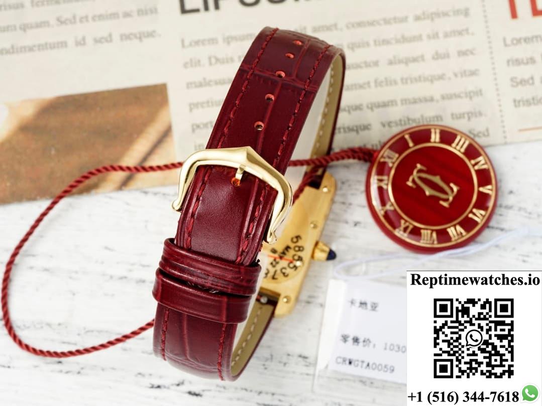 Cartier Tank WGTA0059 AF Factory Diamond Crown