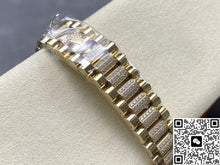 Rolex Day-Date M128348rbr-0043 8+ Factory Diamond Strap
