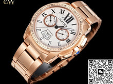 Cartier Calibre De W7100047 GAW Factory Chronograph