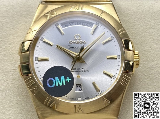 Omega Constellation 123.50.38.22.02.002 OM Factory Transparent Back