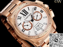 Cartier Calibre De W7100047 GAW Factory Chronograph