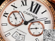 Cartier Calibre De W7100047 GAW Factory Chronograph