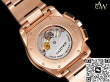 Cartier Calibre De W7100047 GAW Factory Chronograph