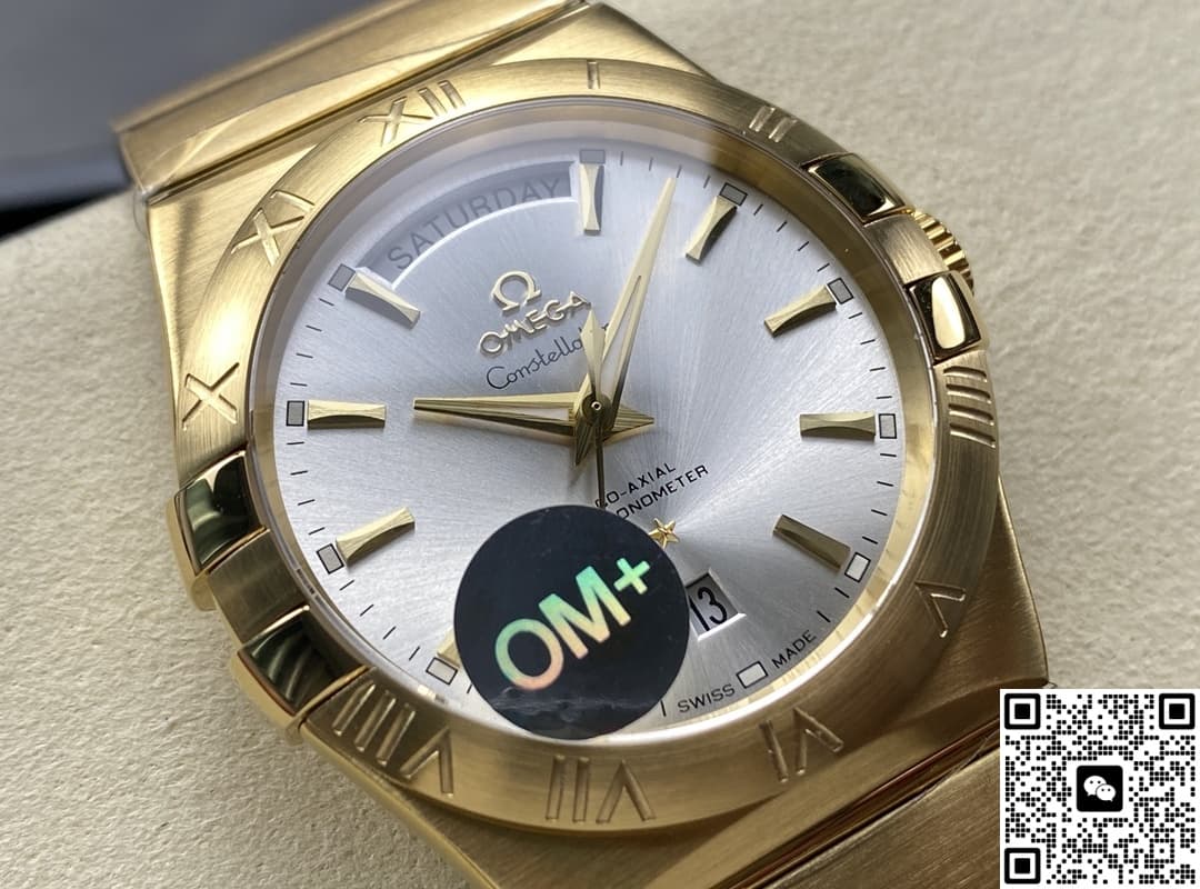 Omega Constellation 123.50.38.22.02.002 OM Factory Transparent Back