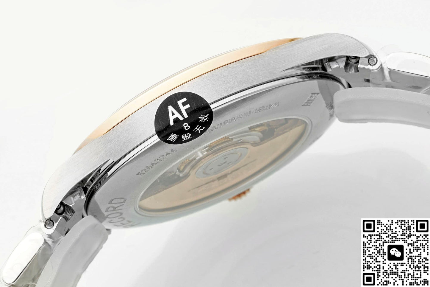 Longines Record Collection L2.821.5.76.7 AF Factory Rose Gold Bezel