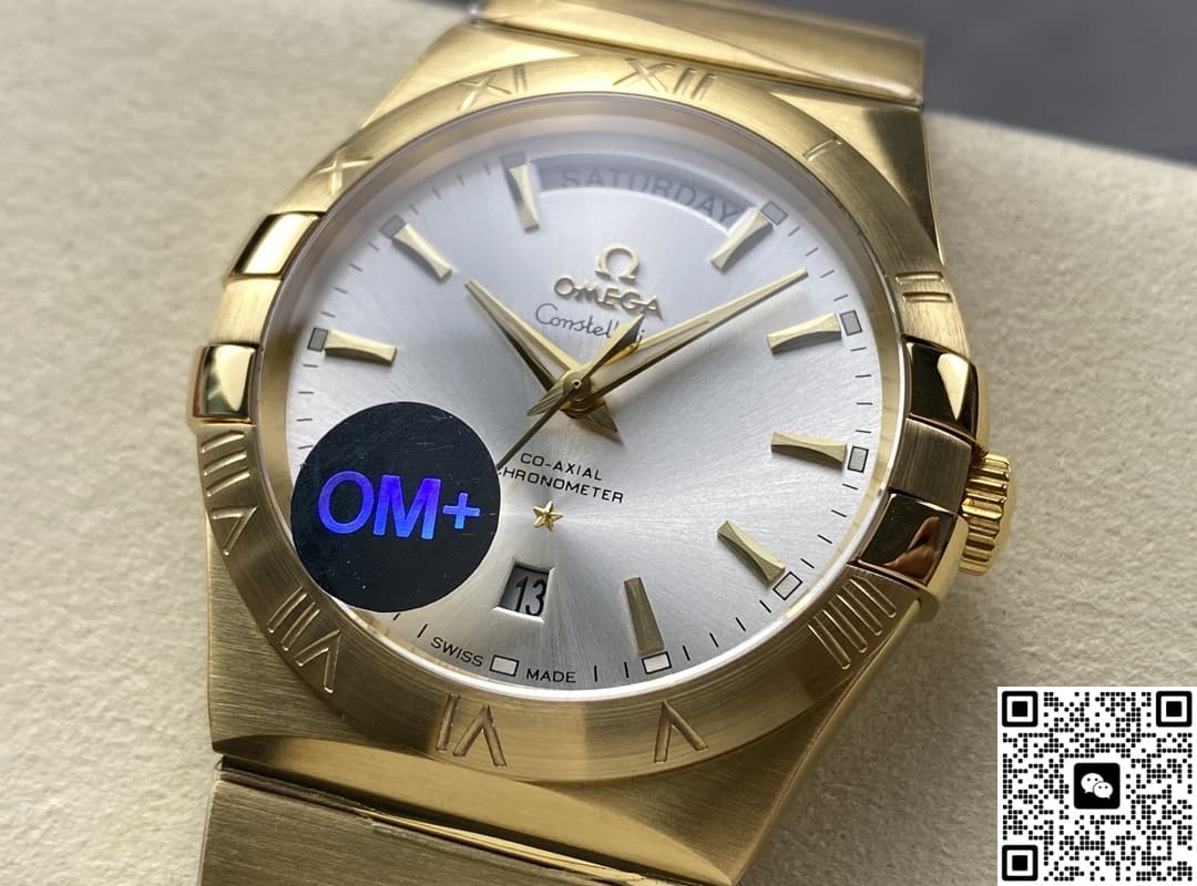 Omega Constellation 123.50.38.22.02.002 OM Factory Transparent Back