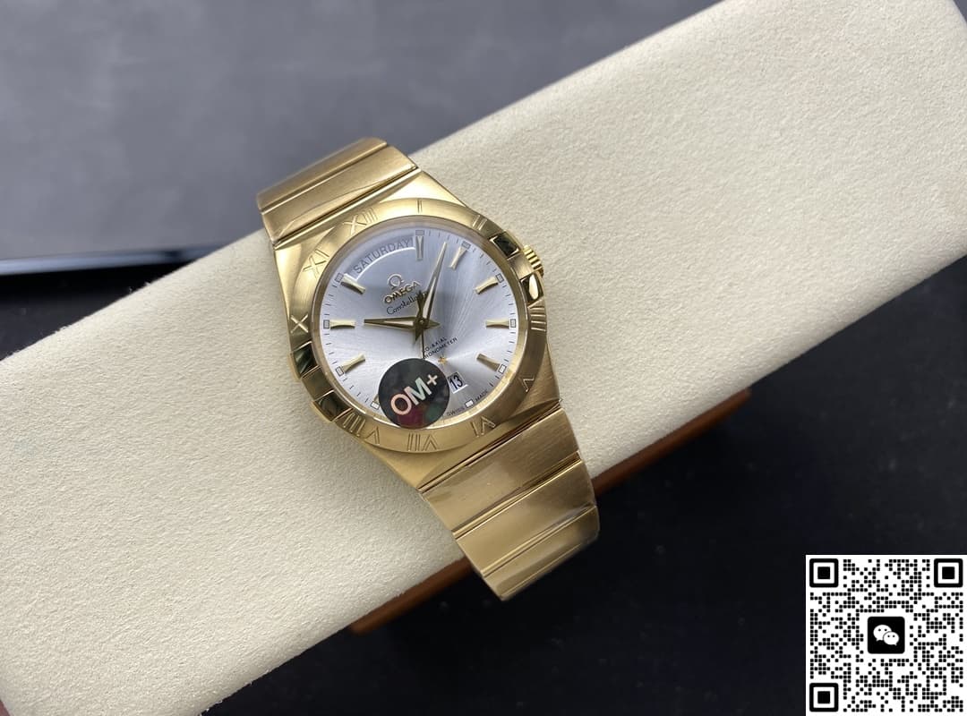 Omega Constellation 123.50.38.22.02.002 OM Factory Transparent Back