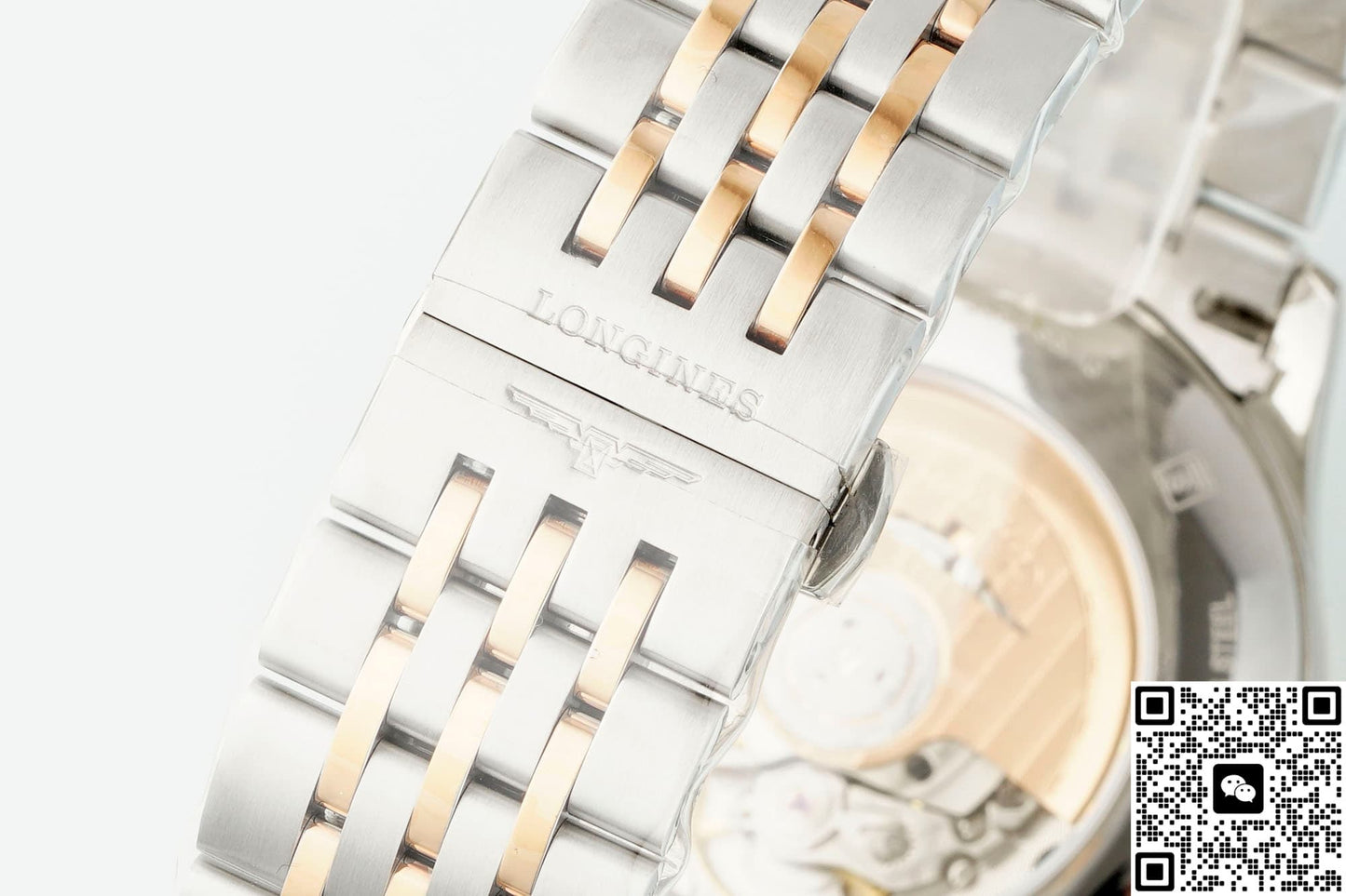 Longines Record Collection L2.821.5.76.7 AF Factory Rose Gold Bezel