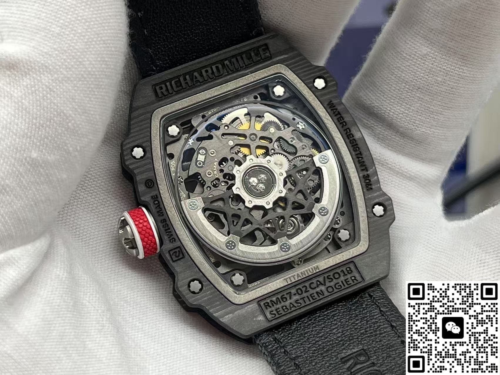 Richard Mille RM67-02 Tonneau-Shaped Case
