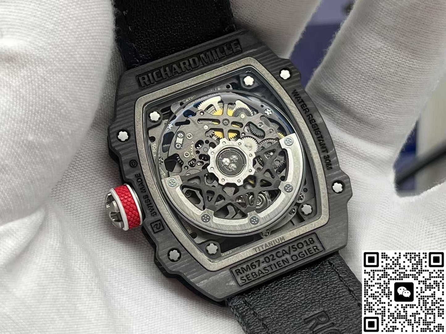 Richard Mille RM67-02 Tonneau-Shaped Case