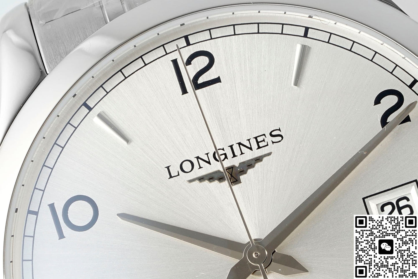 Longines Record Collection L2.821.4.76.6 AF Factory Date Display