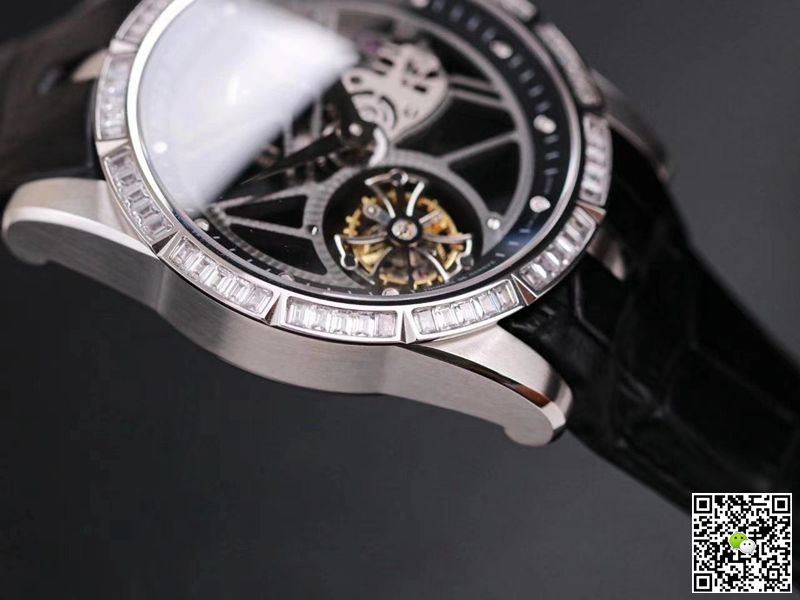 Roger Dubuis Excalibur RDDBEX0393 JB Factory Hollow Tourbillon V3 Diamond