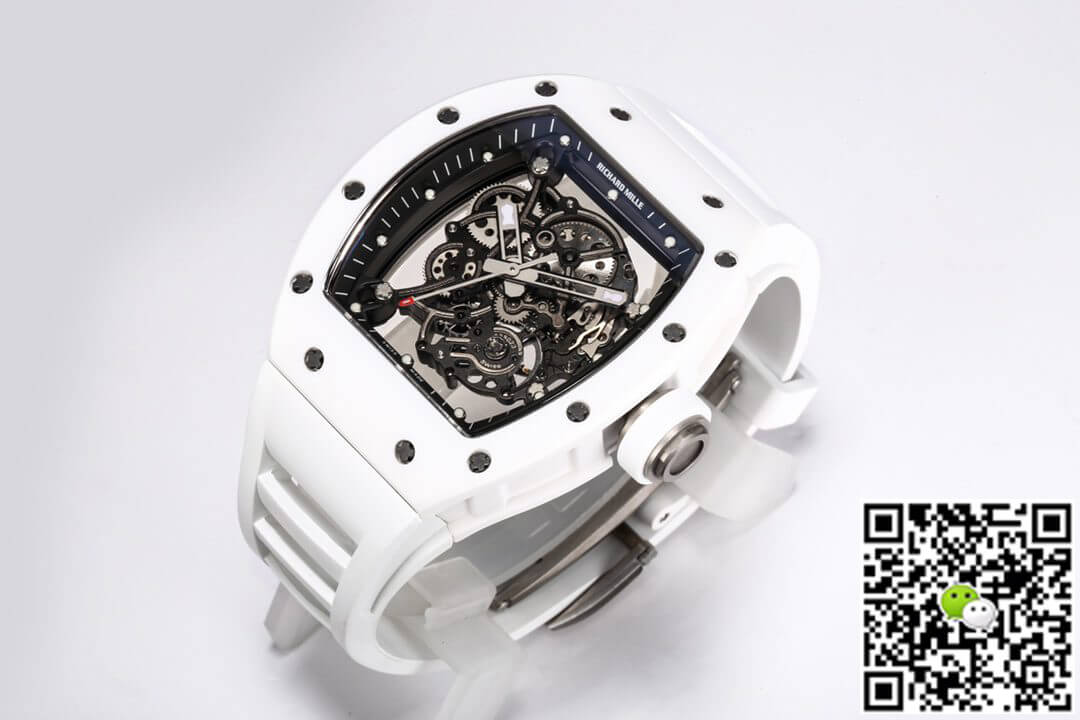 Richard Mille RM-055 BBR Factory V2 White Ceramic