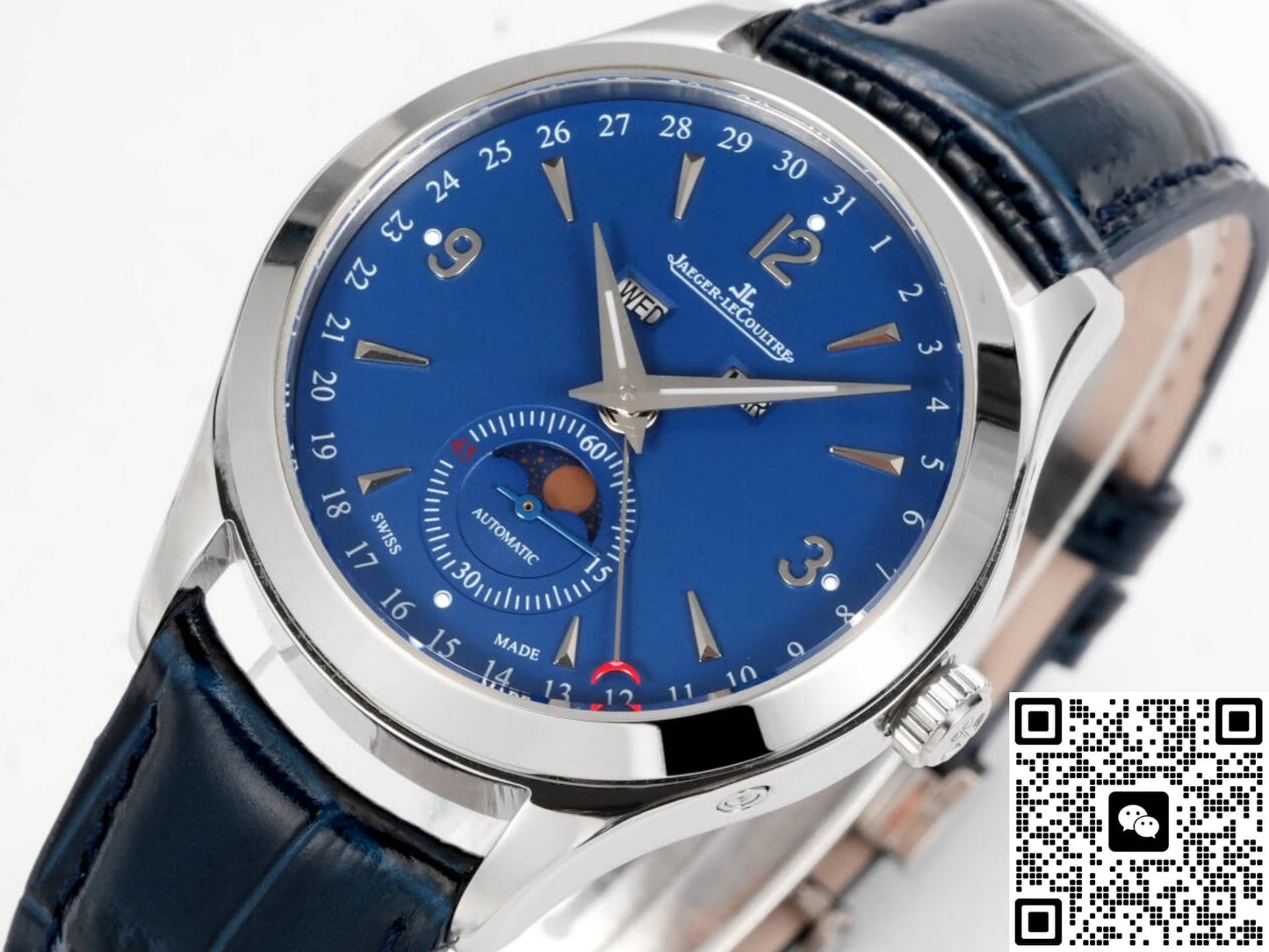 Jaeger LeCoultre Master QZE15H84 5C Factory Week Display