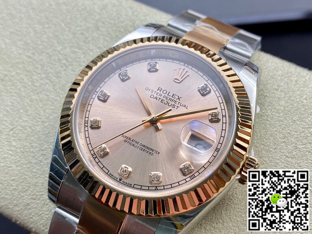 Rolex Datejust M126331-0007 41MM EW Factory V3 Rose Gold