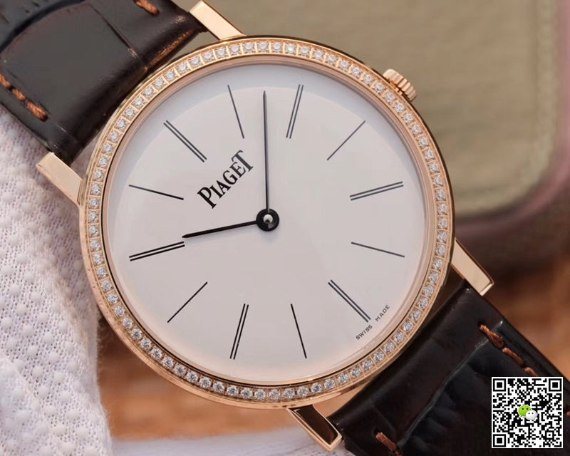 Piaget Altiplano Mecanique P10584 G0A36125 MKS Factory Rose Gold Diamond Bezel