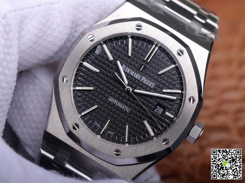 Audemars Piguet Royal Oak 15400ST.OO.1220ST.01 ZF Factory Black Dial