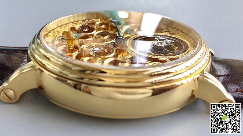 Patek Philippe Tourbillon Yellow Gold Skeleton Dial