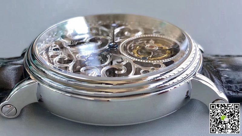 Patek Philippe Tourbillon 316L Stainless Steel Skeleton Dial