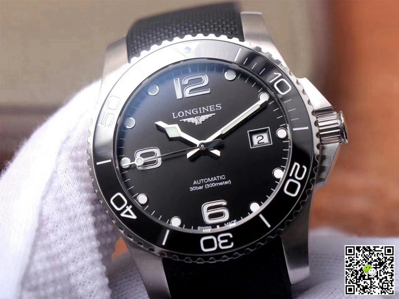 Longines Concas L3.781.4.56.9 ZF Factory Black Dial