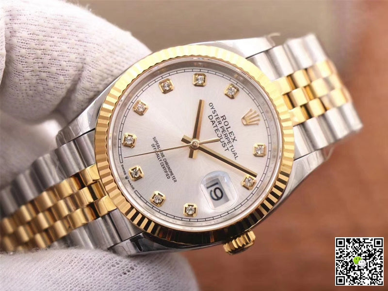 Rolex Datejust 126233 EW Factory White Dial