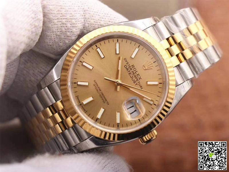 Rolex Datejust M126233-0015 EW Factory Champagne Dial