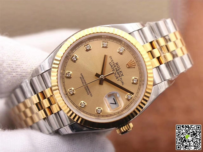 Rolex Datejust M126233-0017 EW Factory Champagne Dial