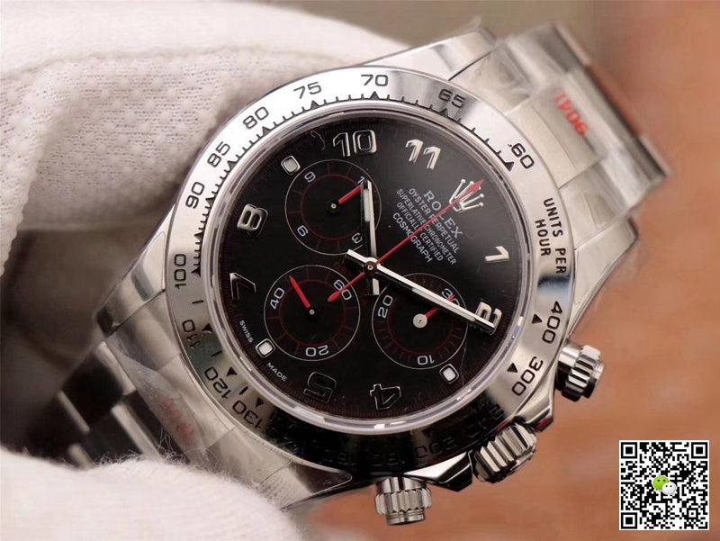 Rolex Daytona Cosmograph 116509-78599 Noob Factory Black Dial
