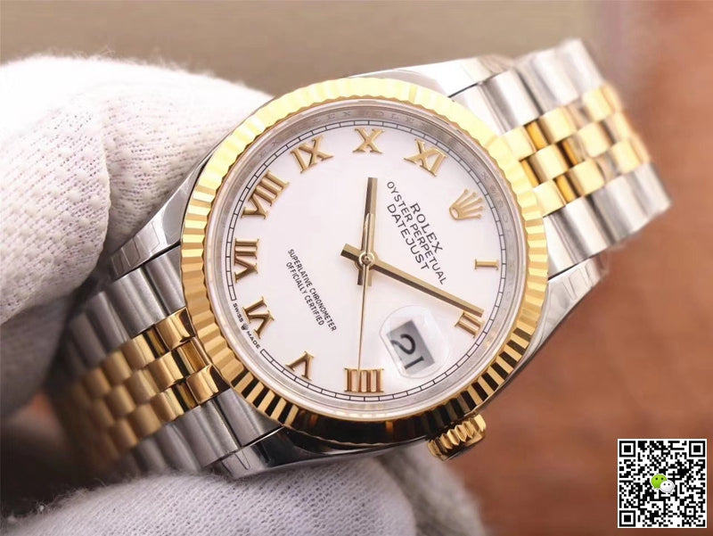 Rolex Datejust M126233-0029 EW Factory White Dial