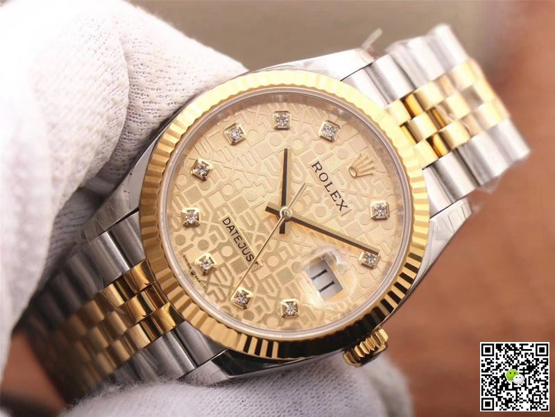Rolex Datejust M126233-0033 EW Factory Champagne Dial